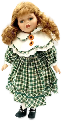 Porzellan Puppe - Bild 1