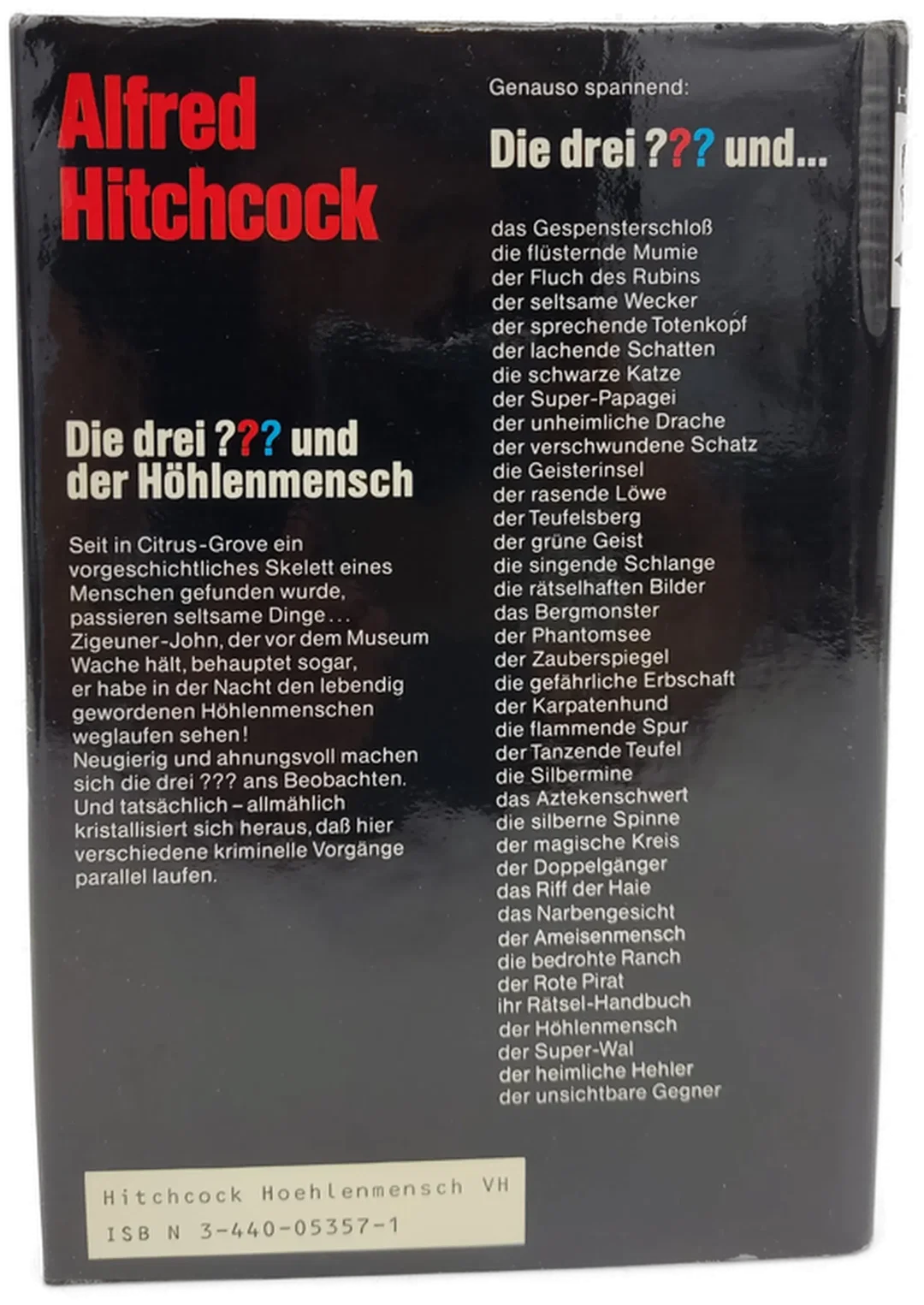 Alfred Hitchcock " Die drei ??? und der Höhlenmensch" – Bild 2