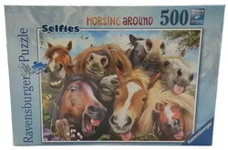 Ravensburger Puzzle Nr. 146956 Selfies Horsing Around 500 Stk. - Bild 2