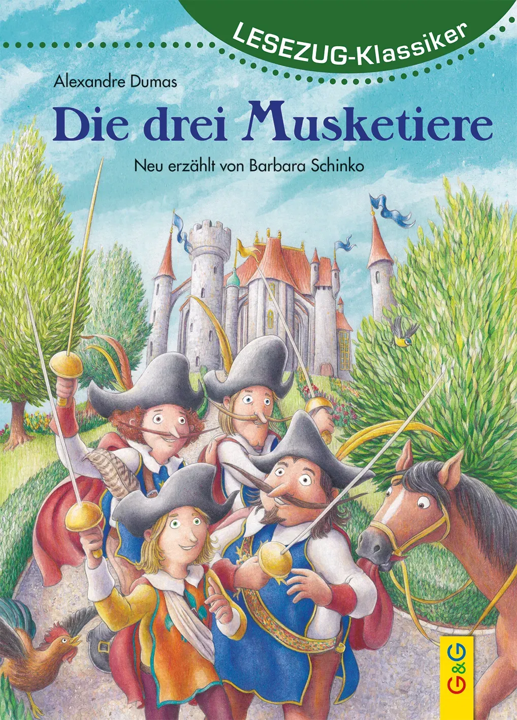LESEZUG/Klassiker: Die drei Musketiere - Barbara Schinko - Bild 1