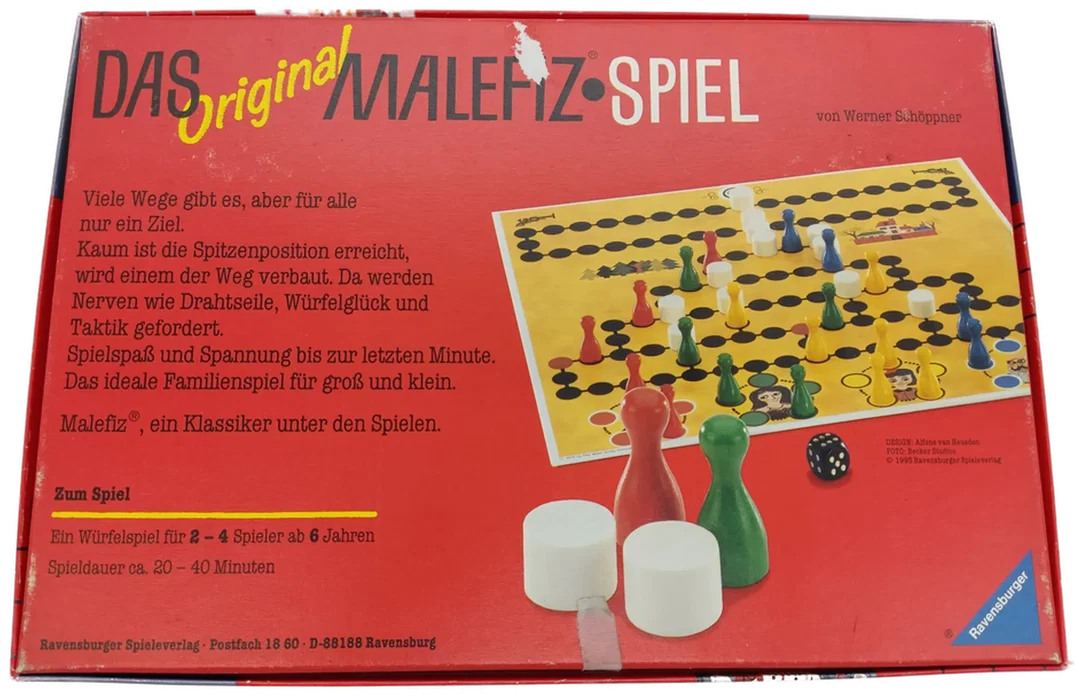 Ravensburger "Das Original Malefiz Spiel" Brettspiel – Bild 2