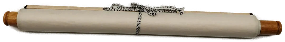 Scroll mit Schriftzug - China-Deko - Bild 1