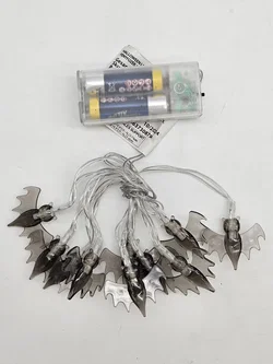 LED-Dekolichterketten für Halloween Set #4 (Geister, Fledermäuse, Kürbisse und Spinnen) – Vorschau 5