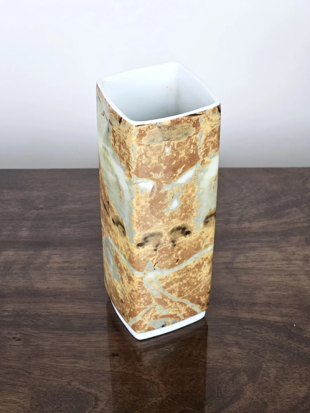 Gerold Porellan Tettau Bavaria Vase - Höhe ca. 18,5 cm  – Bild 2