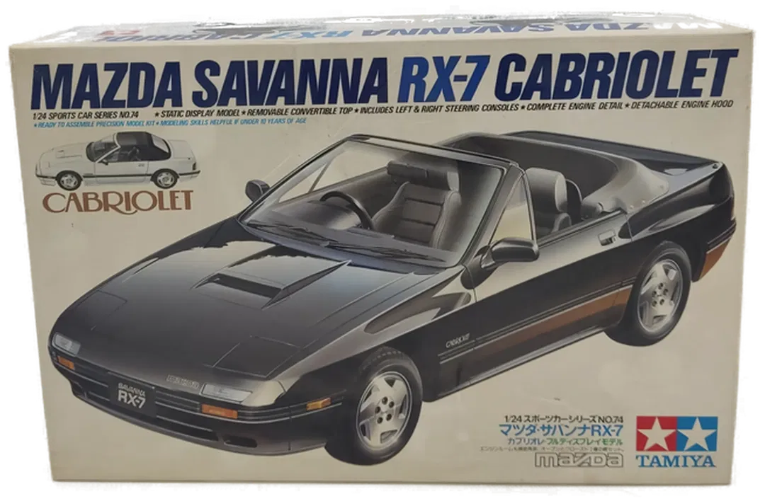Tamiya Mazda Savanna RX-7 Cabriolet Modellbausatz  1:24 - Bild 1