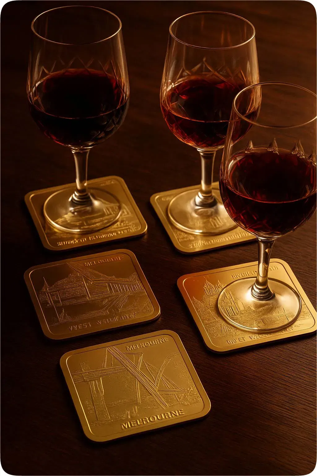 Riga Untersetzer Set 