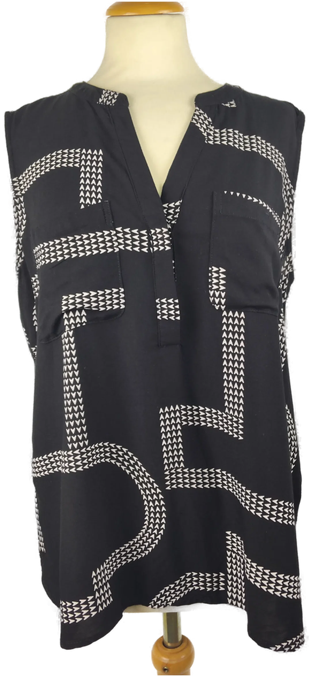 Damen Top Street One Viskose Gr.44 | Sommerleicht - Bild 4