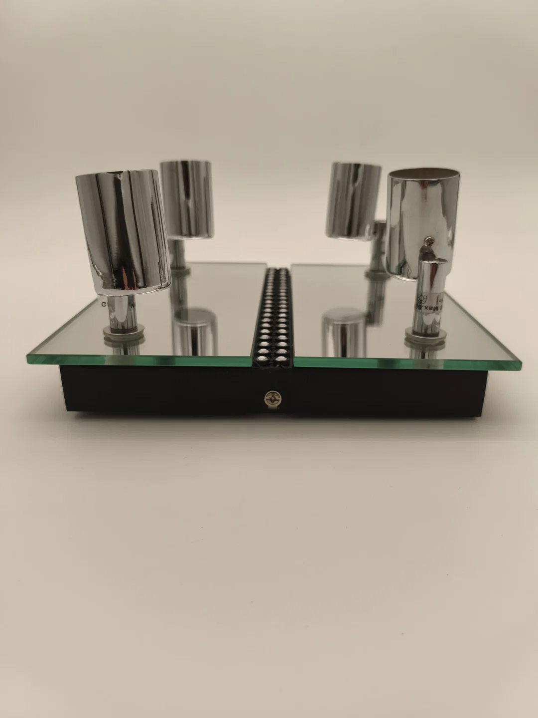 Deckenlampe, Badlampe Spiegel/Chrom – Bild 3