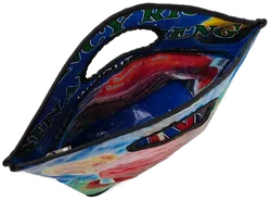 Rebagz Upcycling Damen Tragetasche bunt - Bild 3