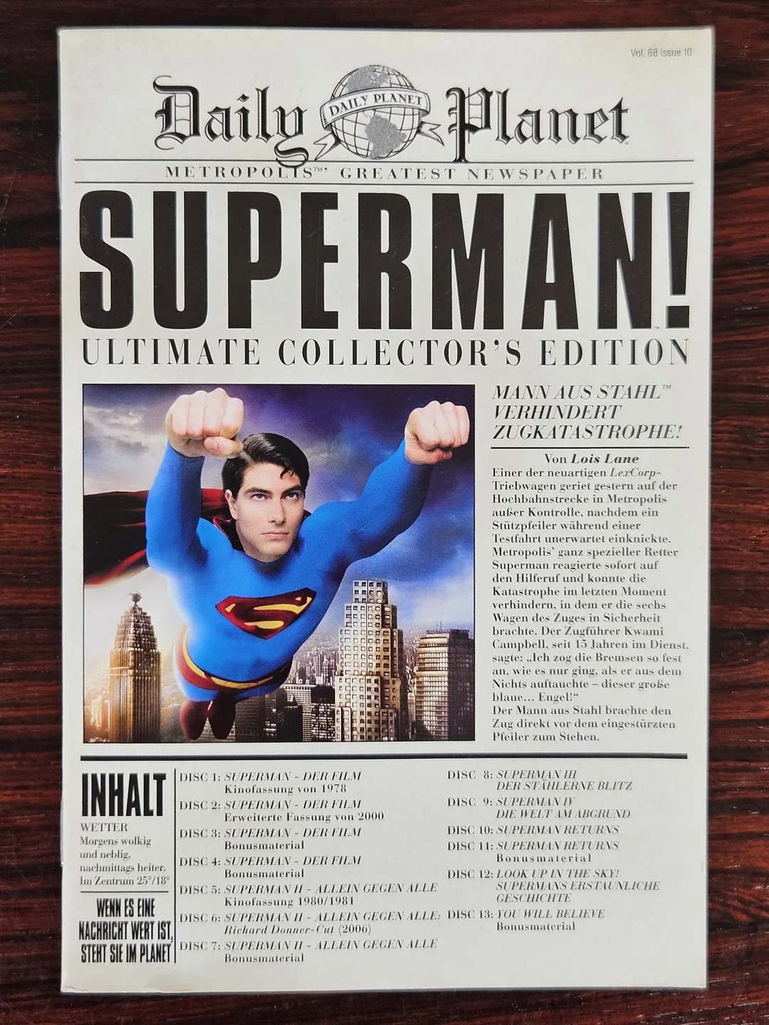 SUPERMAN! Ultimate Collector's Edition - 13 DVD's  – Bild 4