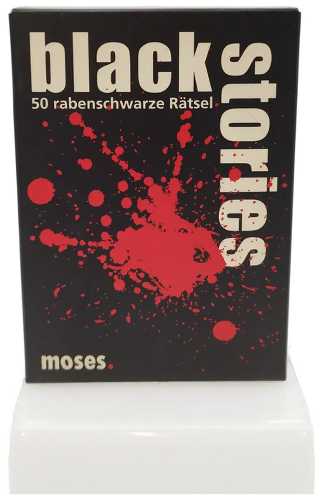 Party-Kartenspiel Black Stories moses. | Nervenkitzel - Bild 1