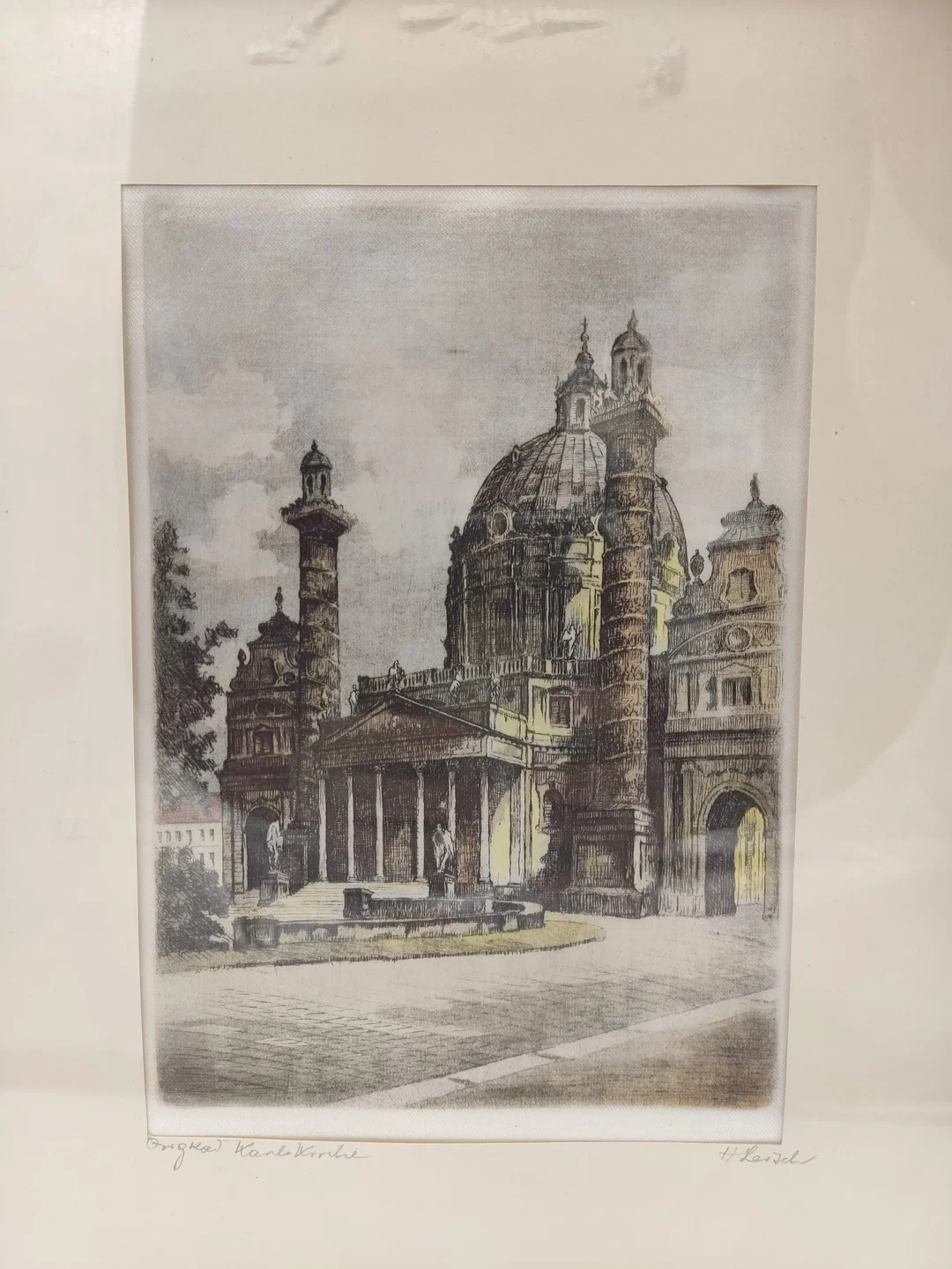 Deko-Bild, Sonstige, Karlskirche Wien | Galerie-Fundstück – Bild 3
