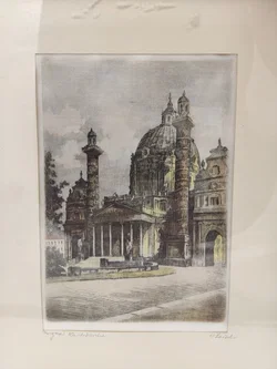 Deko-Bild, Sonstige, Karlskirche Wien | Galerie-Fundstück - Bild 3