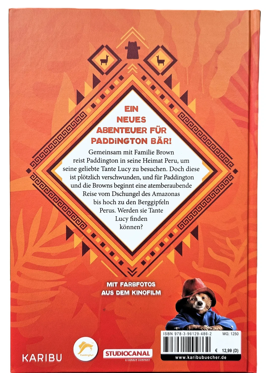 Paddington in Peru – Das Buch zum Film - Anna Wilson - Bild 1