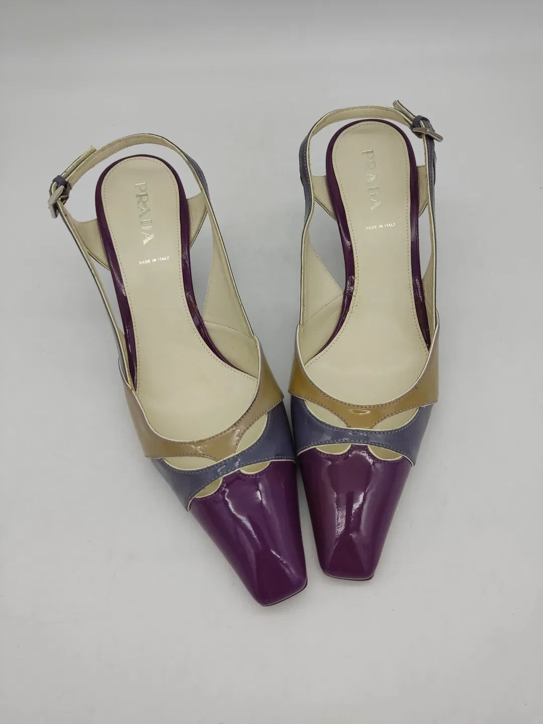 Prada Damenschuhe, violett, mehrfarbig, Größe: 40,5 - Bild 1