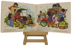 Kinderbuch Konvolut Die lustigen Igelkinder - Das Wichtelvolk - Der Stangelberger Poldl antiquarisch - Bild 6