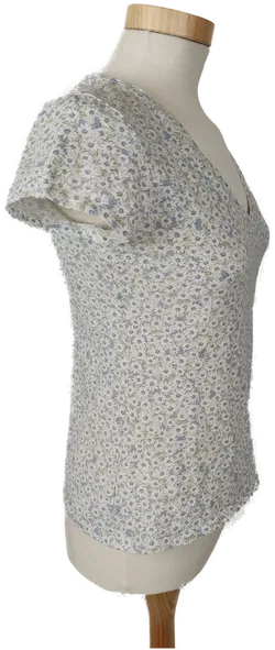 Clockhouse Damen T-Shirt Blümchenmuster - L/40 - Bild 3