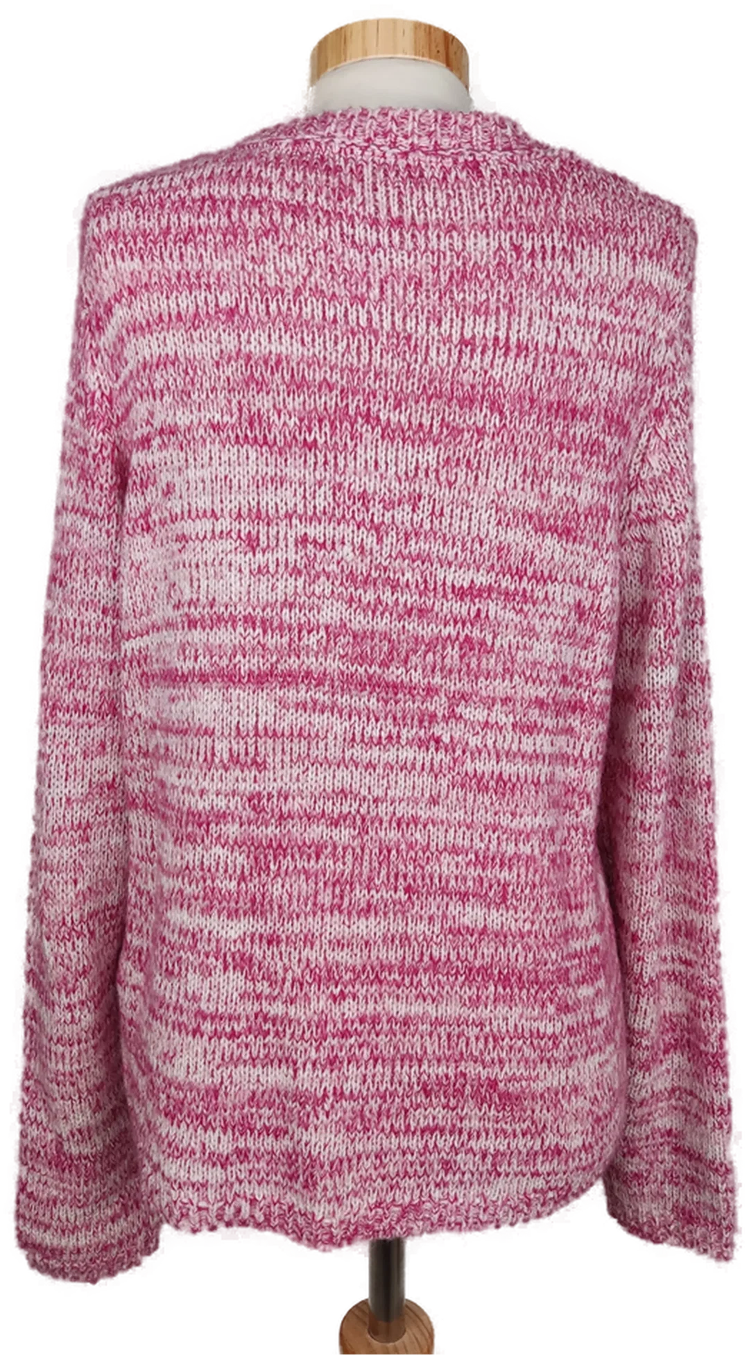Christian Berg Damen Strickjacke pink melé - L/40 – Bild 2