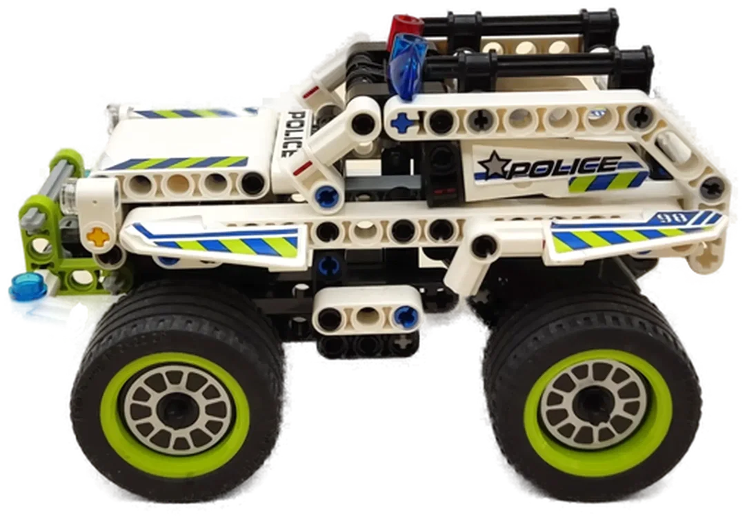 LEGO Technic 42047 – Polizei-Interceptor mit Rückziehmotor – Bild 2