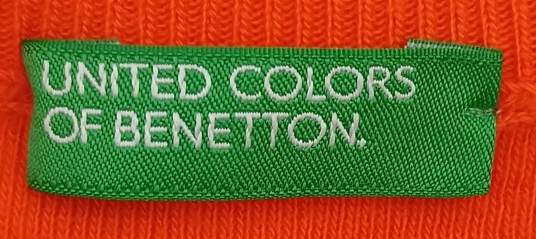 United Colors of Benetton Kinderjacke orange Gr. XS – Bild 3