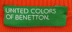 United Colors of Benetton Kinderjacke orange Gr. XS – Vorschau 3