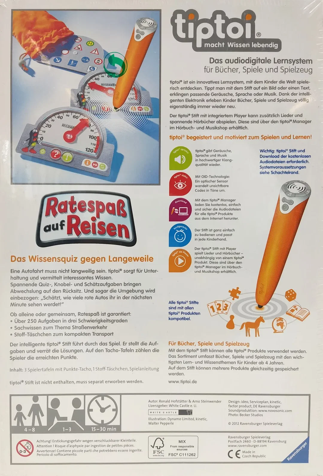tiptoi® Ratespaß auf Reisen - Lernspiel - Ravensburger  – Bild 2