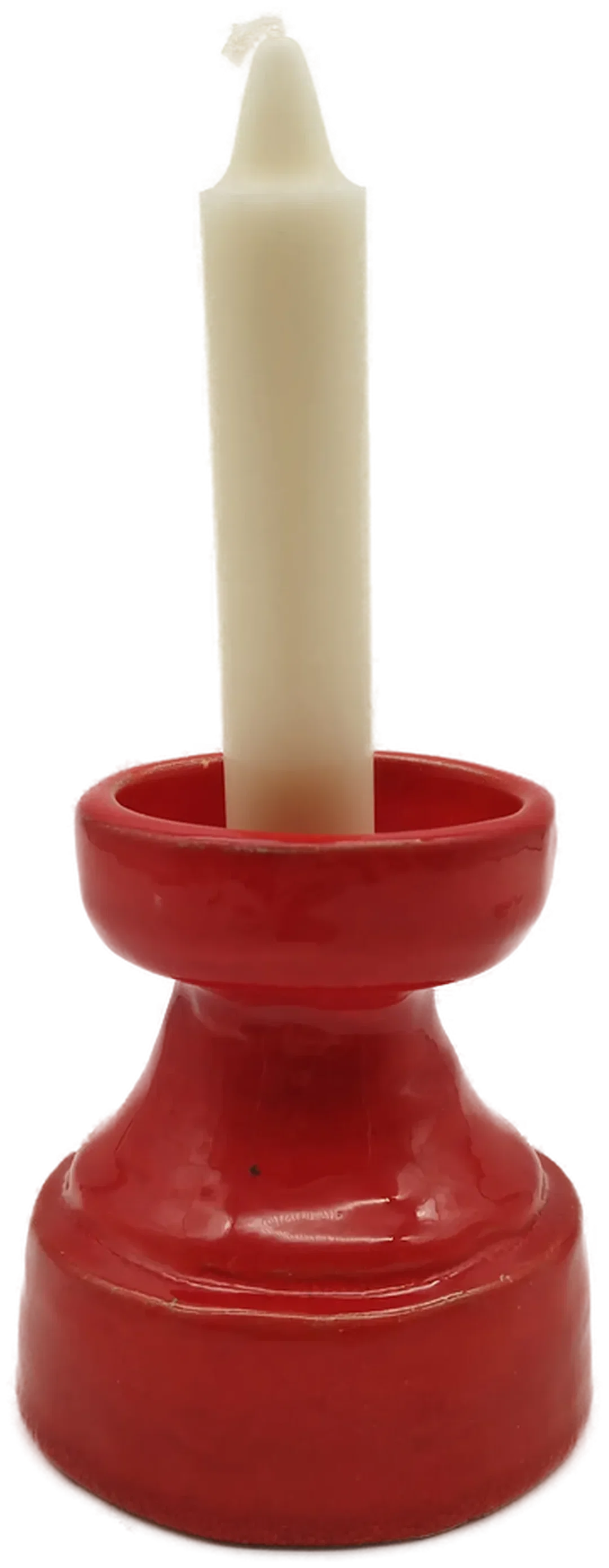 Roter Thun Kerzenständer - 10,5 cm - Bild 4