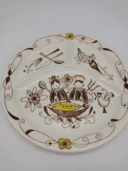 Vintage Norwegische Keramik - Inger Waage Teller - 2 Stück - Bild 3