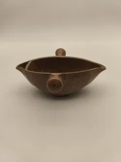 Ausgießer für Bratensaft: fett/mager, Handarbeit, Landhaus, Keramik - Bild 1