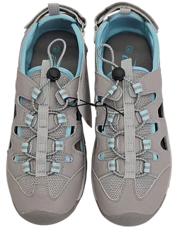 CRANE Damen Outdoor Sandalen - Gr 38 - grau  - Bild 3