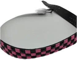 Gürtel Set 3tlg., schwarz/braun/pink  – Vorschau 4