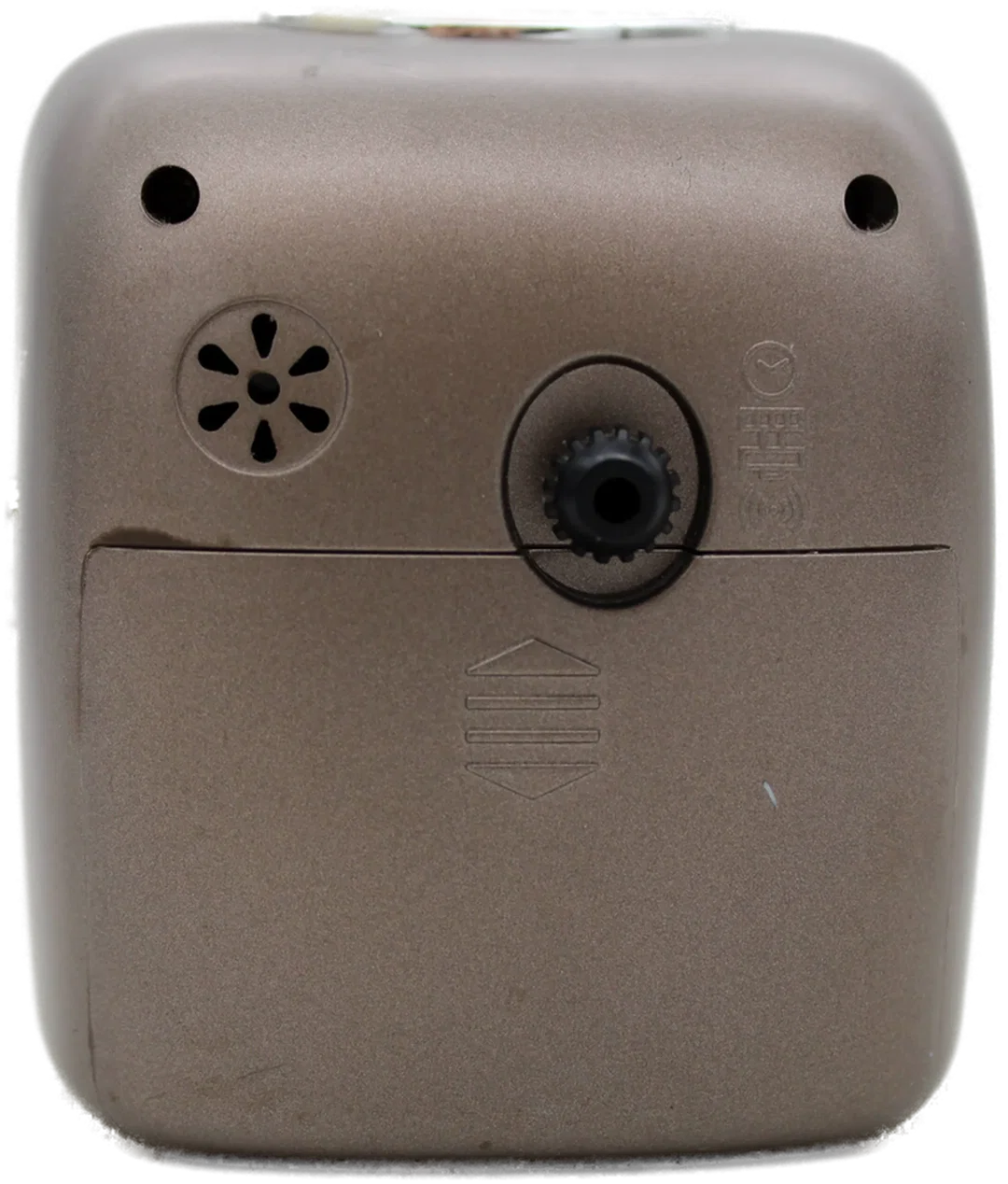 Pollmann Quartz Wecker – braun, mit Alarm & Nachtlicht – Bild 4