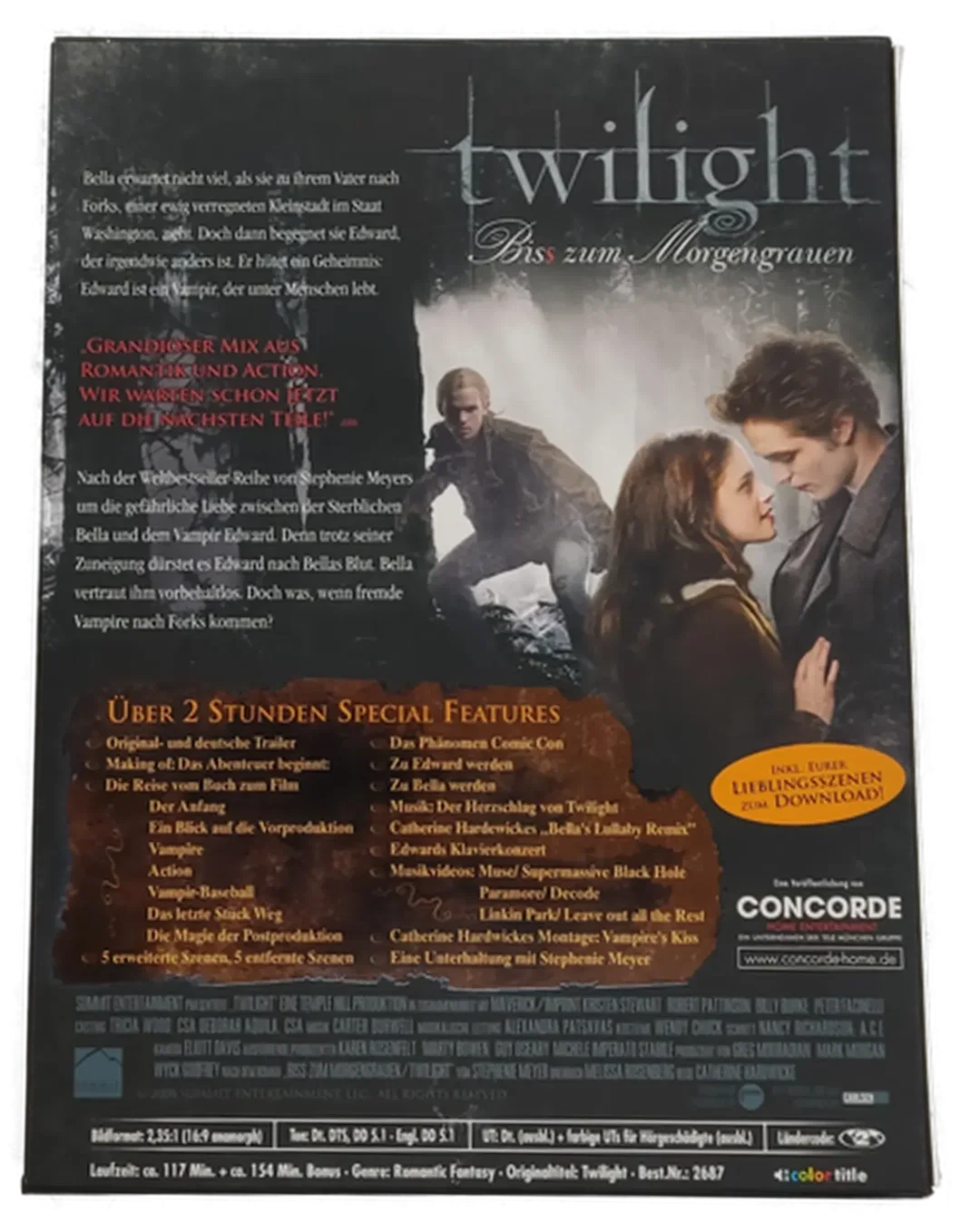 2 DVD's Twilight  Biss zum Morgengrauen Fanedition – Bild 3