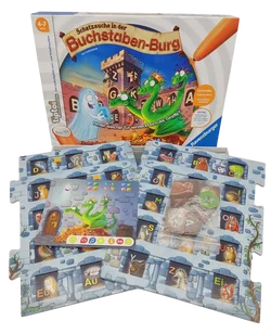 tiptoi® Schatzsuche in der Buchstaben-Burg - Lernspiel - Ravensburger  – Vorschau 3