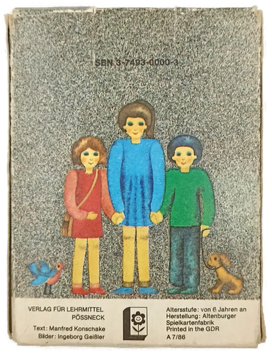Verlag für Lehrmittel Pössneck: Vintage-Kartenspiel "Die goldene Eins" – Bild 3