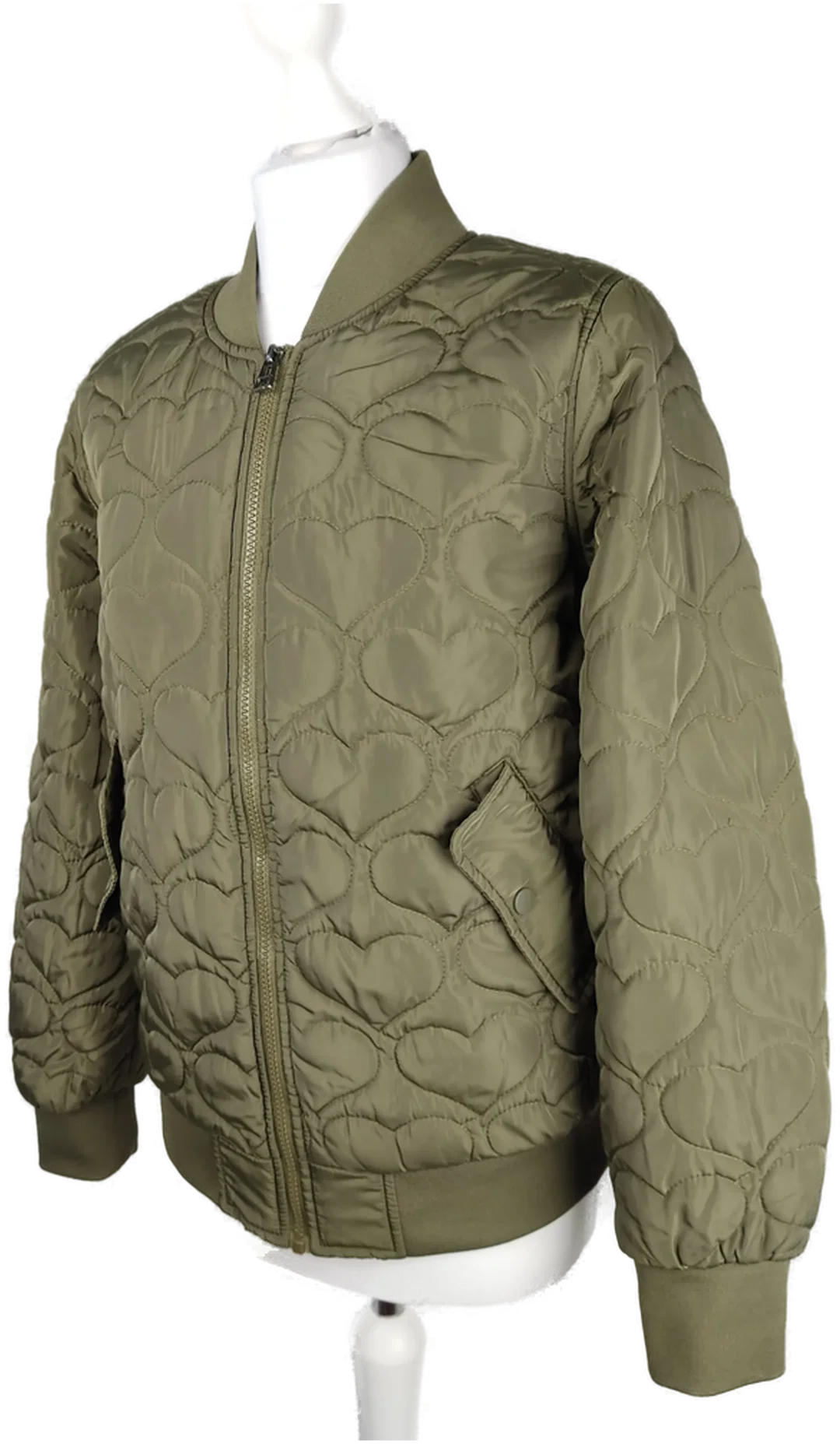 Damen Bomberjacke Laura Torelli Gr. M Polyester | Leicht & Lässig – Bild 2