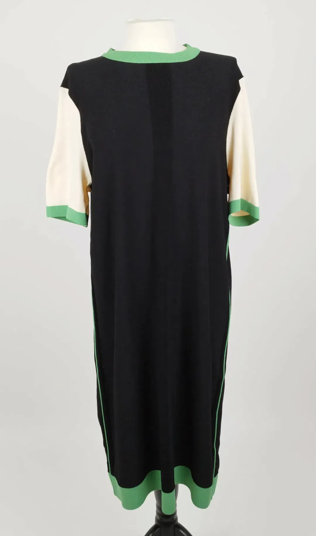 Marc Cain Midi-Kleid - XL, 75% Viskose, 25% Polyamid - Bild 1