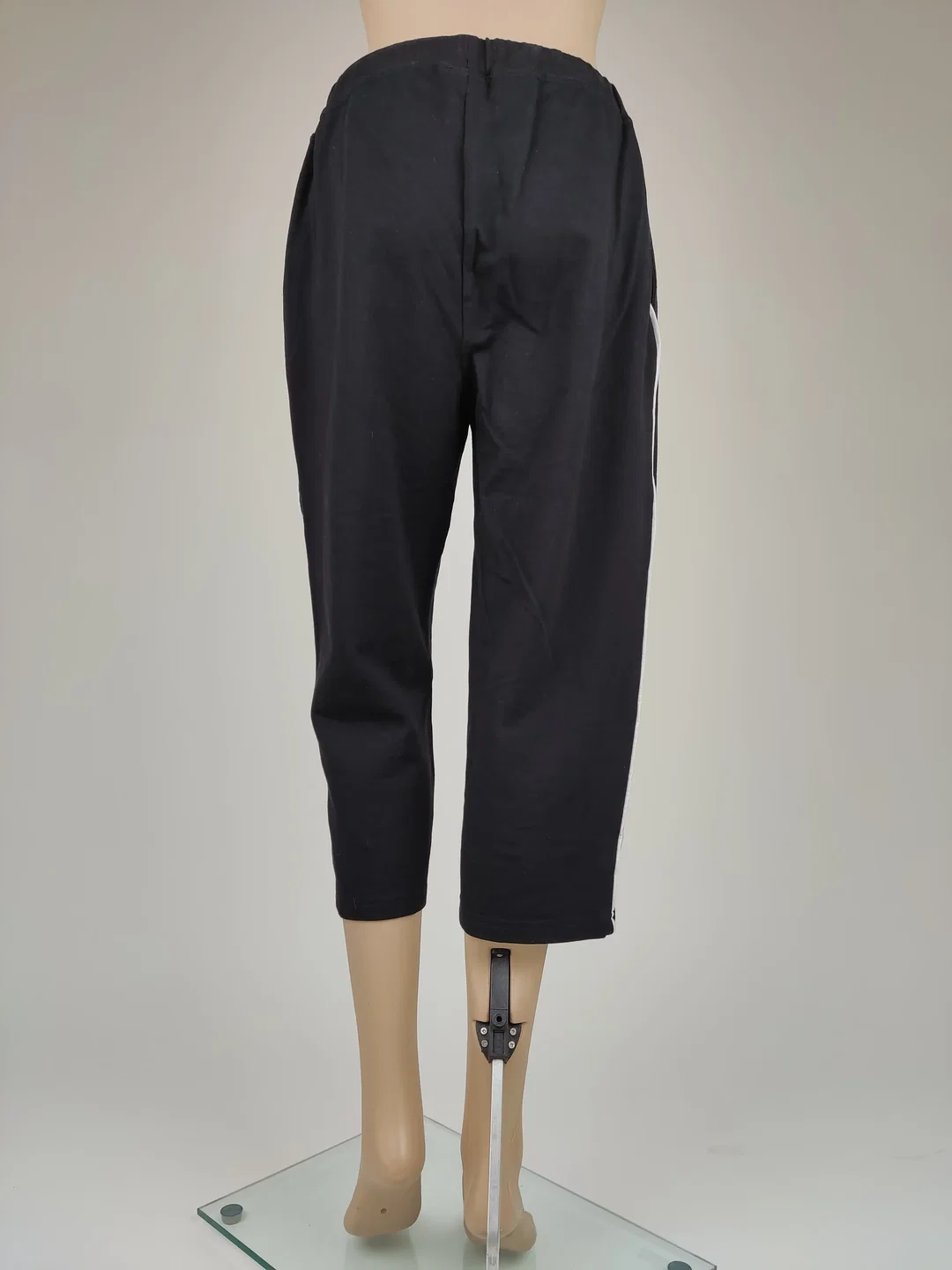 Harmony Damen 3/4 Freizeithose, schwarz - Gr. M – Bild 2