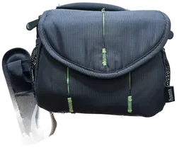 HAMA Canberra 110 Fototasche schwarz grün - Bild 1