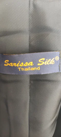 Eleganter Blazer Sarissa Silk Thailand Strass-Knöpfe | Abendlicher Glanz - Bild 10