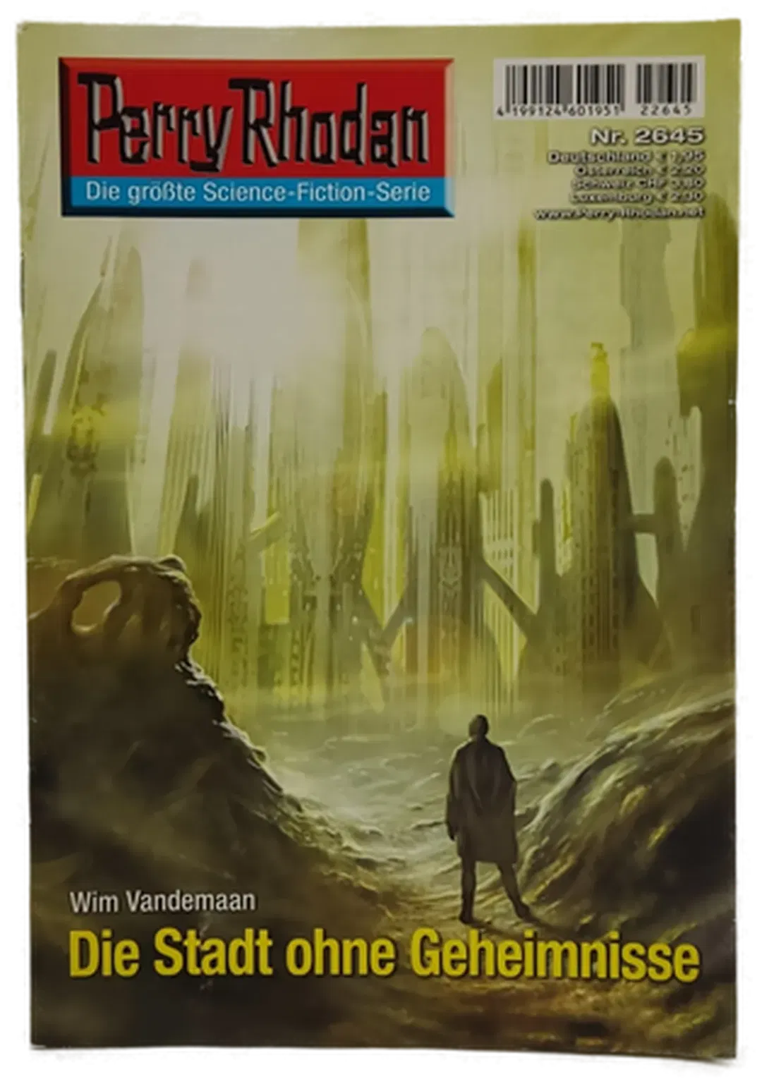 Romanheft Perry Rhodan Die Stadt ohne Geheimnisse Erstauflage Nr.2645 - Bild 2