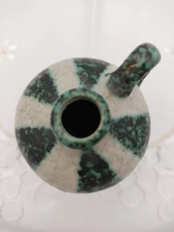 Vintage-Henkelkrug von Ruscha mit ikonischem "Zebra" Dekor, Höhe 7,5cm – Vorschau 3