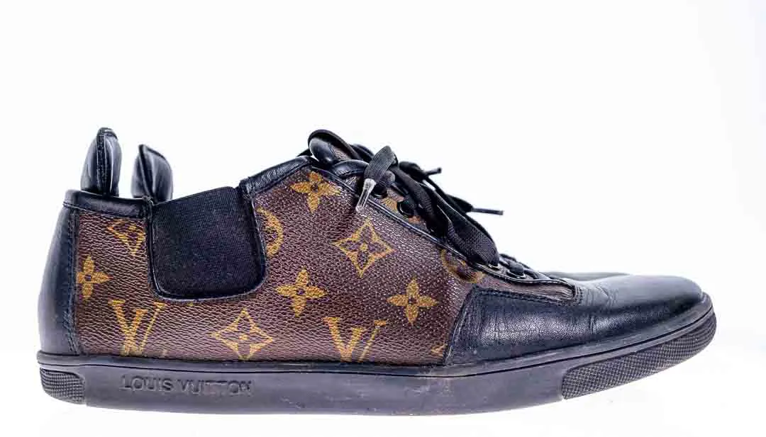 Louis Vuitton Slalom Low Top Monogram Herrenschuhe, Größe 41 – Bild 9
