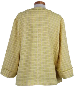 GERRY WEBER Damen Jacke, gelb - Gr. 4XL  - Bild 3