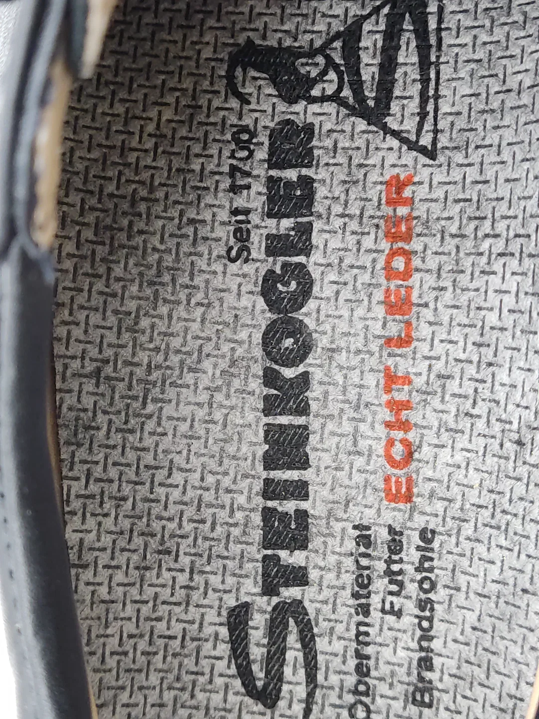Steinkogler Herren Schuhe schwarz Gr. UK 7 – Bild 6