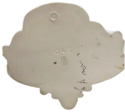 Gmundner Keramik - Wandbrunnen - grüngefalmmt - Bild 3