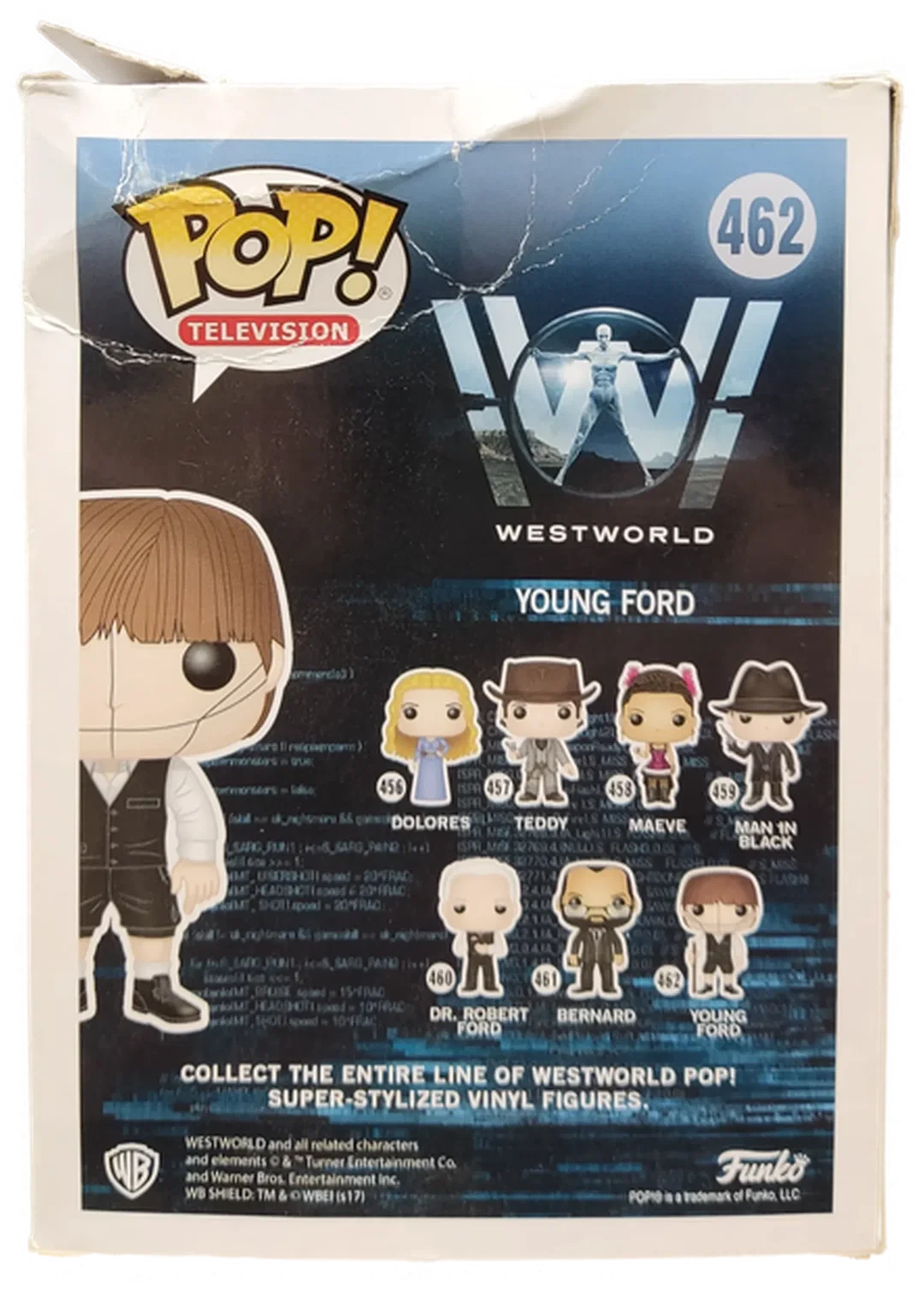 Funko Pop! Westworld Young Ford 462 Vinyl-Sammelfigur (OVP) – Bild 3