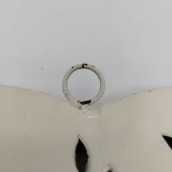 Herzförmige Hänge-Dekoration - geblümt - Bild 2