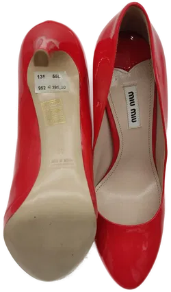 Miu Miu Damenpumps - Rot - Größe 40 - Sehr gute Qualität - Bild 4