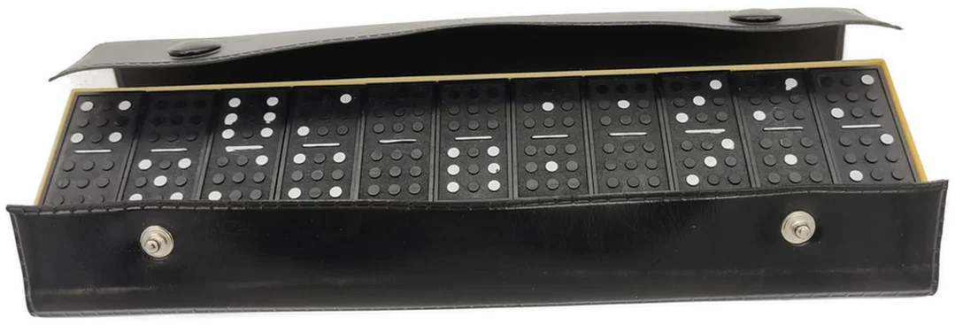 Domino Spiel in edler Verpackung – Bild 2